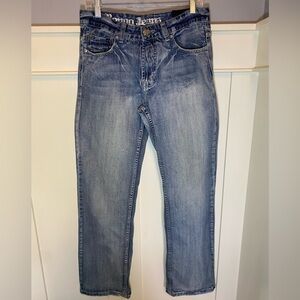 Vintage Bongo Jeans distressed straight leg jeans